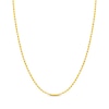 Thumbnail Image 1 of Hollow Diamond-Cut Valentino Chain Necklace 2.7mm 14K Yellow Gold 18&quot;