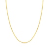 Thumbnail Image 1 of Hollow Diamond-Cut Valentino Chain Necklace 2.7mm 14K Yellow Gold 20&quot;