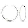 Thumbnail Image 1 of Endless Hoop Earrings 14K White Gold 30mm