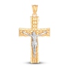 Thumbnail Image 1 of Crucifix Charm 14K Two-Tone Gold