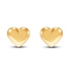 Thumbnail Image 2 of Children's Heart Stud Earrings 14K Yellow Gold