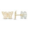 Thumbnail Image 1 of Children's Butterfly Earrings 14K Yellow Gold