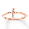 Thumbnail Image 1 of Cross Ring 14K Rose Gold