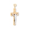 Thumbnail Image 3 of Crucifix Pendant 14K Two-Tone Gold