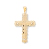 Thumbnail Image 4 of Crucifix Pendant 14K Two-Tone Gold