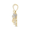 Thumbnail Image 2 of Men's Diamond Lion Head Pendant 3/4 ct tw 10K Yellow Gold