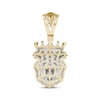 Thumbnail Image 4 of Men's Diamond Lion Head Pendant 3/4 ct tw 10K Yellow Gold