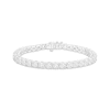 Thumbnail Image 1 of Lab-Grown Diamonds by KAY Tennis Bracelet 7 ct tw 10K White Gold 7.25&quot;