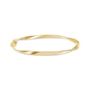 Thumbnail Image 1 of Twist Bangle Bracelet 14K Yellow Gold 8&quot;