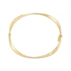 Thumbnail Image 2 of Twist Bangle Bracelet 14K Yellow Gold 8&quot;