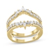 Thumbnail Image 1 of Marquise & Round-Cut Diamond Enhancer Ring 3/4 ct tw 14K Yellow Gold