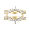 Thumbnail Image 3 of Marquise & Round-Cut Diamond Enhancer Ring 3/4 ct tw 14K Yellow Gold