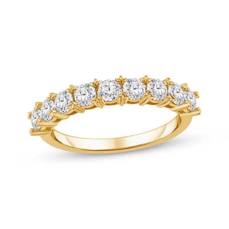 Main Image 1 of Diamond Anniversary Ring 1 ct tw 14K Yellow Gold