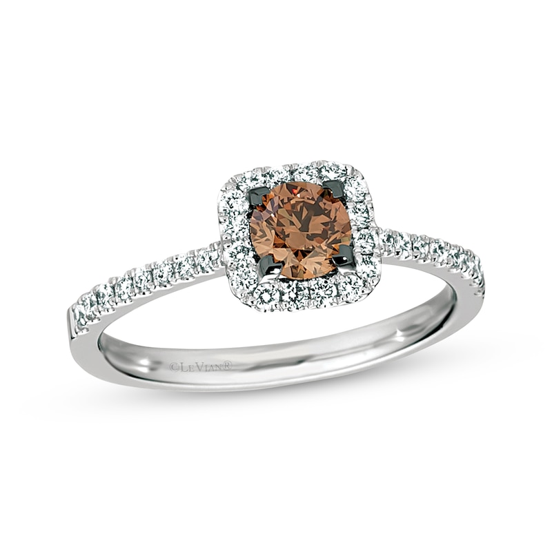 Main Image 1 of Le Vian Diamond Ring 3/4 ct tw 14K Vanilla Gold