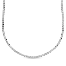 Men's Multi-Diamond Tennis Necklace 2-3/4 ct tw 10K White Gold 22&quot;