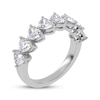 Thumbnail Image 2 of Lab-Grown Diamonds by KAY Heart-Shaped East-West Anniversary Ring 2 ct tw 14K White Gold