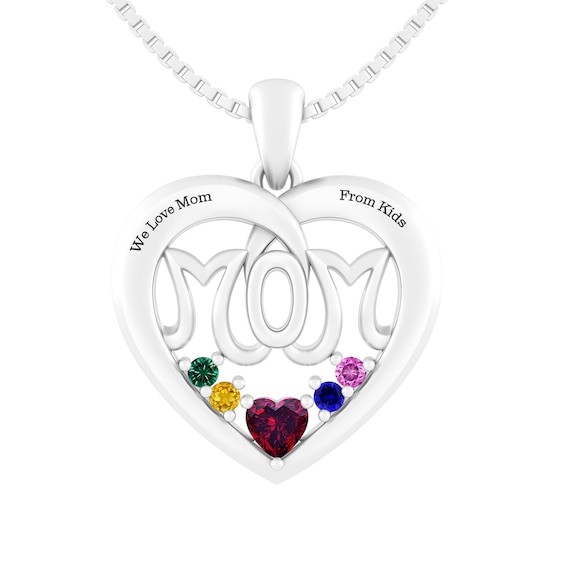 KayKay Birthstone Mom Necklace | DailyMail