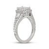 Thumbnail Image 2 of Neil Lane Artistry Emerald-Cut Lab-Grown Diamond Engagement Ring 2-1/2 ct tw 14K White Gold