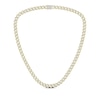 Thumbnail Image 1 of Men's Diamond Curb Chain Necklace 3-1/4 ct tw 10K Yellow Gold 20&quot;