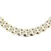 Thumbnail Image 3 of Men's Diamond Curb Chain Necklace 3-1/4 ct tw 10K Yellow Gold 20&quot;