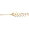 Thumbnail Image 3 of Diamond Adjustable Infinity Link Bracelet 1/4 ct tw 10K Yellow Gold 9&quot;