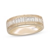 Thumbnail Image 1 of Men's Neil Lane Artistry Baguette-Cut Lab-Grown Diamond Wedding Band 1 ct tw 14K Yellow Gold