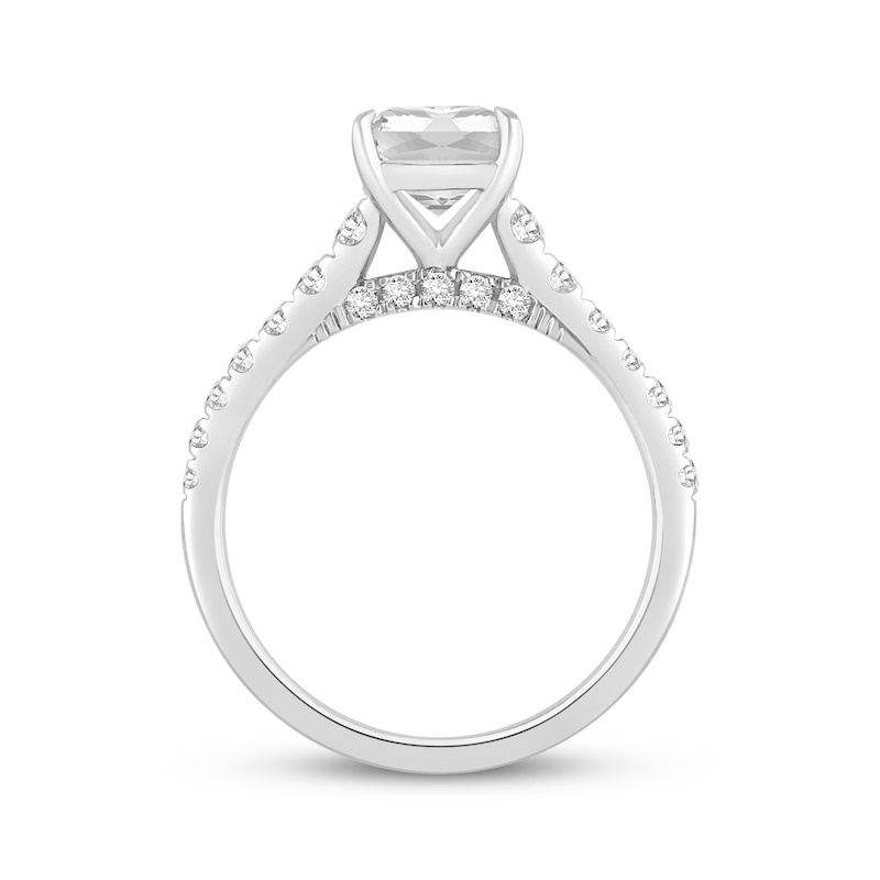 Lab-Created Diamonds by KAY Radiant-Cut Engagement Ring 2-1/2 ct tw 14K White Gold