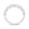 Thumbnail Image 3 of Lab-Grown Diamonds by KAY Oval-Cut Horizontal Anniversary Ring 1-1/2 ct tw 14K White Gold