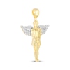 Thumbnail Image 2 of Men's Diamond Saint Michael Charm 1/3 ct tw 10K Yellow Gold