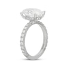 Thumbnail Image 2 of Neil Lane Artistry Oval-Cut Lab-Grown Diamond Engagement Ring 5-5/8 ct tw 14K White Gold