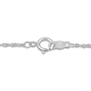 Thumbnail Image 4 of Lab-Grown Diamonds by KAY Cross Necklace 1/2 ct tw 14K White Gold 18&quot;