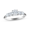 Thumbnail Image 1 of Round-Cut Diamond Five-Stone Engagement Ring 1-1/5 ct tw 14K White Gold