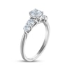 Thumbnail Image 2 of Round-Cut Diamond Five-Stone Engagement Ring 1-1/5 ct tw 14K White Gold