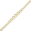 Thumbnail Image 2 of Graduated Disc Bracelet 18K Yellow Gold-Plated Sterling Silver 7.25&quot;