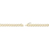 Thumbnail Image 3 of Graduated Disc Bracelet 18K Yellow Gold-Plated Sterling Silver 7.25&quot;