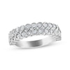 Thumbnail Image 1 of Every Moment Diamond Infinity Band 1/2 ct tw 14K White Gold