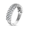 Thumbnail Image 2 of Every Moment Diamond Infinity Band 1/2 ct tw 14K White Gold