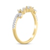 Thumbnail Image 2 of Round-Cut Diamond Scatter Anniversary Band 1/3 ct tw 14K Yellow Gold