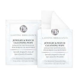 Lasting Brilliance Jewelry and Watch Cleansing Wipes – 10 Pack