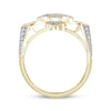 Thumbnail Image 1 of Men's Diamond Cross Ring 1 ct tw 10K Yellow Gold