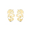 Thumbnail Image 2 of Dragon Cutout Stud Earrings 10K Yellow Gold