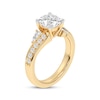 Thumbnail Image 2 of Lab-Grown Diamonds by KAY Round-Cut Bypass Engagement Ring 2-5/8 ct tw 14K Yellow Gold