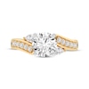 Thumbnail Image 3 of Lab-Grown Diamonds by KAY Round-Cut Bypass Engagement Ring 2-5/8 ct tw 14K Yellow Gold