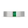 Thumbnail Image 3 of Neil Lane Men's Baguette-Cut Natural Emerald Wedding Band 14K White Gold