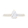 Thumbnail Image 3 of Pear-Shaped Diamond Engagement Ring 7/8 ct tw 14K Yellow Gold