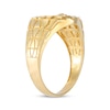 Thumbnail Image 2 of Men's Hamsa Nugget Ring 10K Yellow Gold