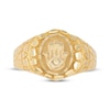 Thumbnail Image 4 of Men's Hamsa Nugget Ring 10K Yellow Gold