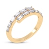 Thumbnail Image 2 of Baguette-Cut Diamond Wrap Ring 1/2 ct tw 14K Yellow Gold