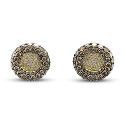 Le Vian Diamond Earrings 3-7/8 ct tw 18K Honey Gold