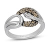 Thumbnail Image 0 of Le Vian Chocolatier Diamond Ring 3/8 ct tw 14K Vanilla Gold - Size 7